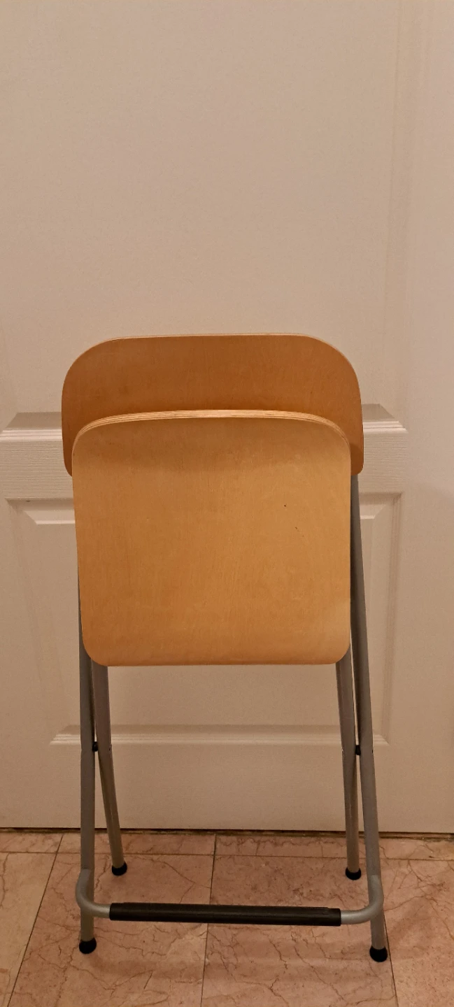IKEA Folding Chair - Wood and Metal - photo 2