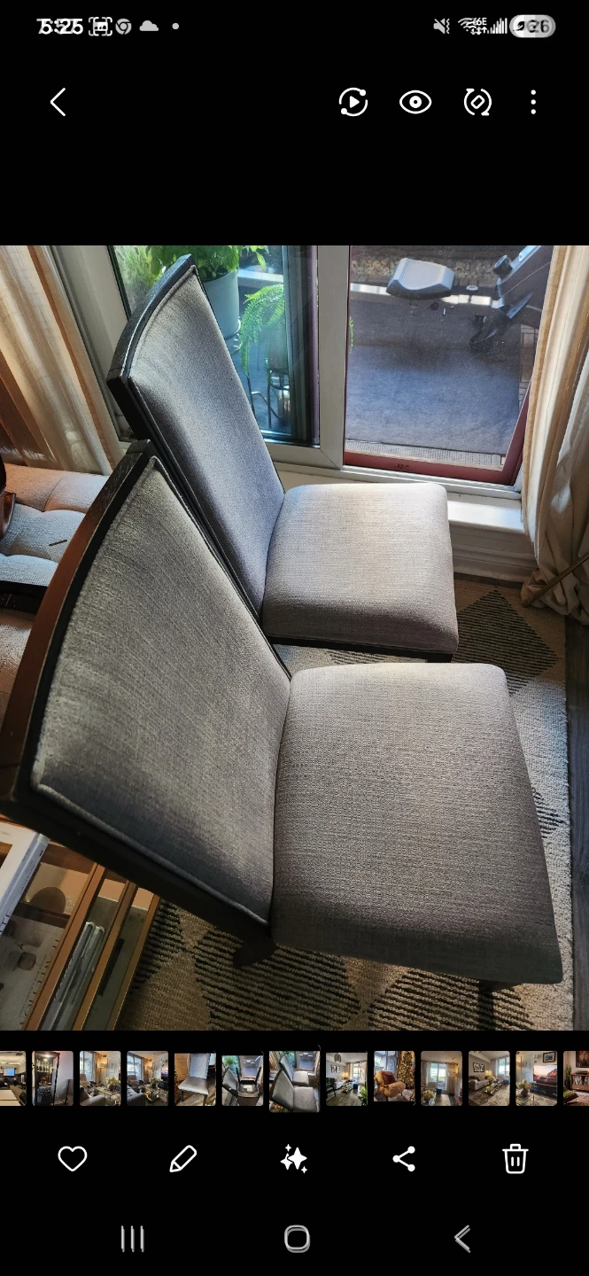 Set of 3 Dining Chairs