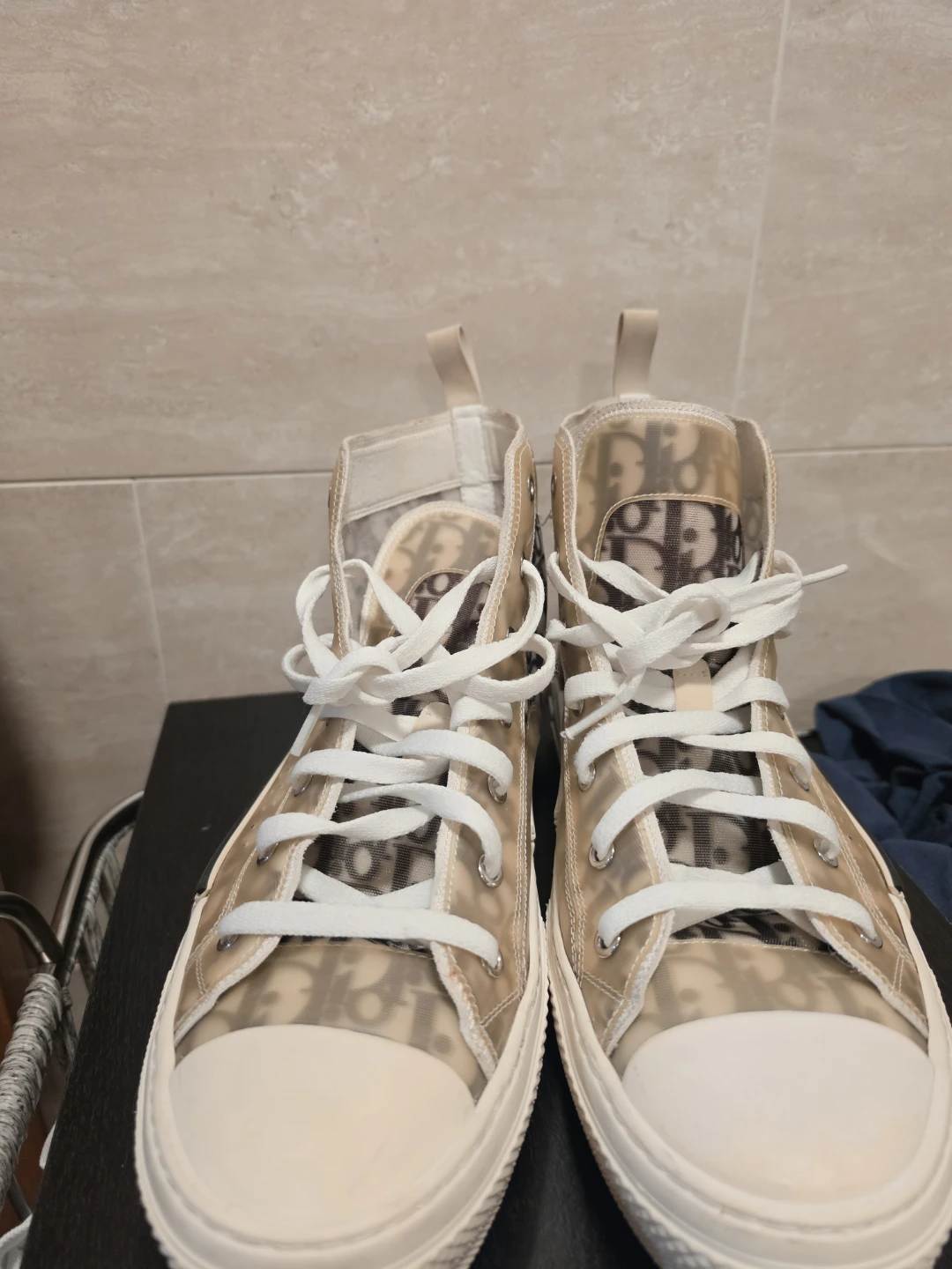 Dior B23 High Top Oblique Sneakers - photo 5