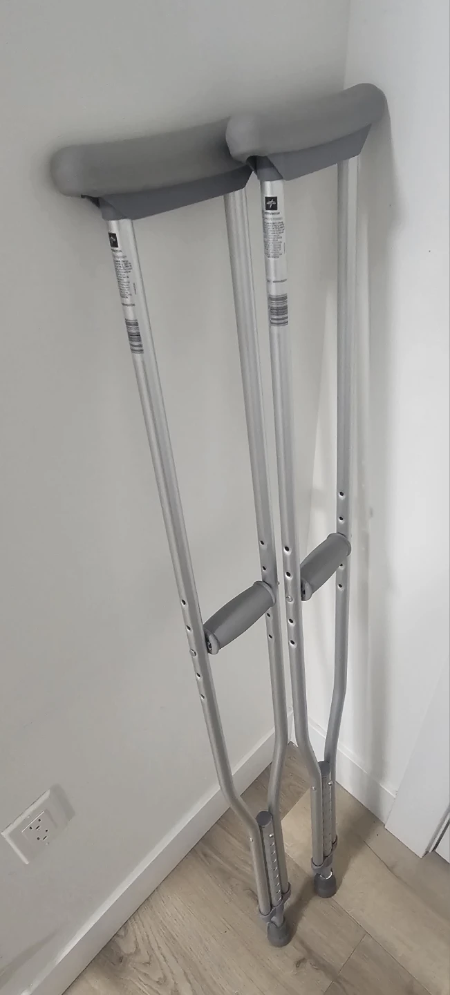Two Medline Crutches - photo 2