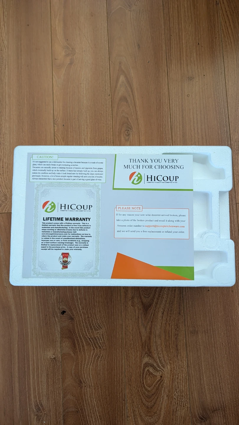 **BNIB** HiCoup Wine Decanter **BNIB** - photo 3
