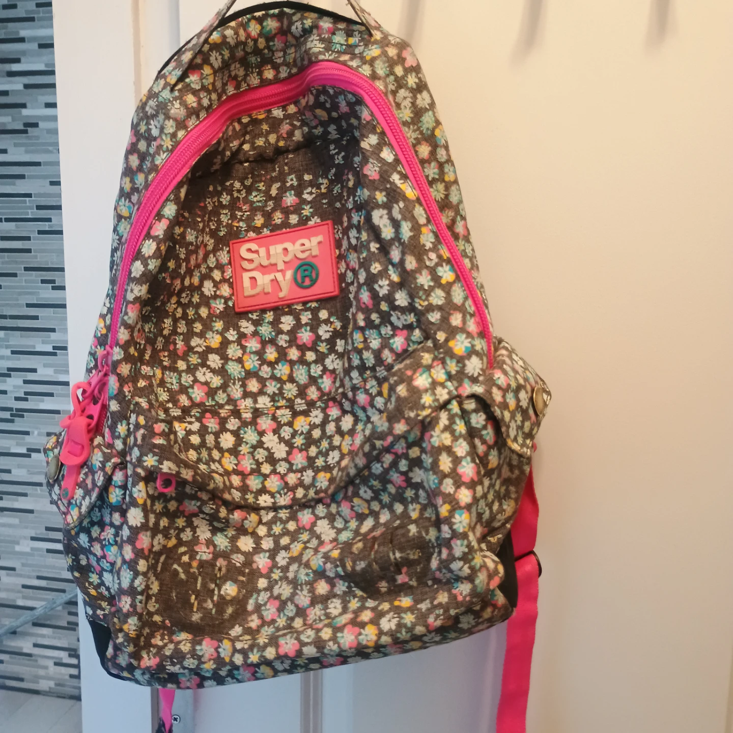 Superdry Floral Print Backpack