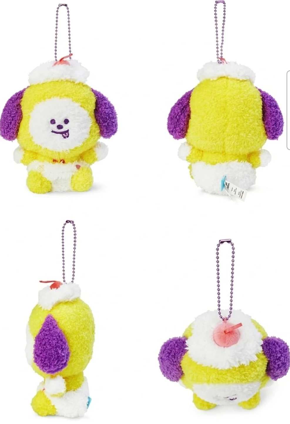 Brand New LINE FRIENDS BTS BT21 Chimmy Plush Cloud keyring - photo 3