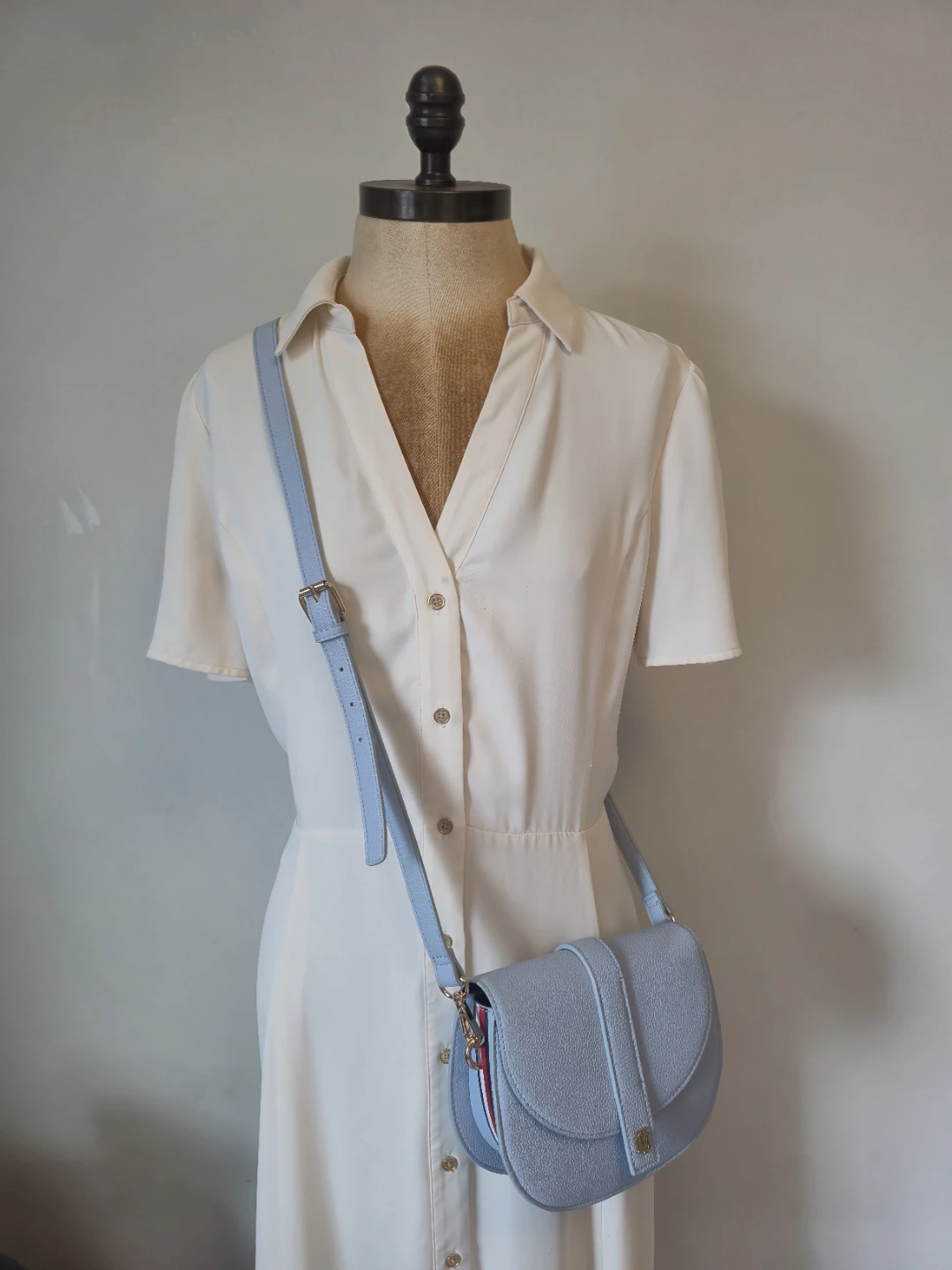 Tommy Hilfiger Light Blue Crossbody Bag - photo 2