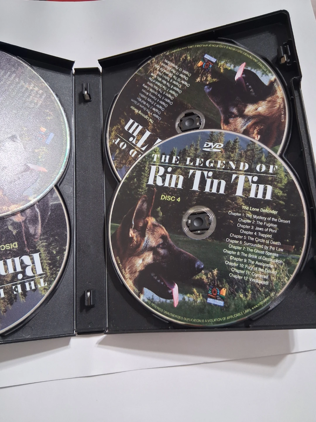 The Legend of Rin Tin Tin 4-Disc DVD Set - photo 3