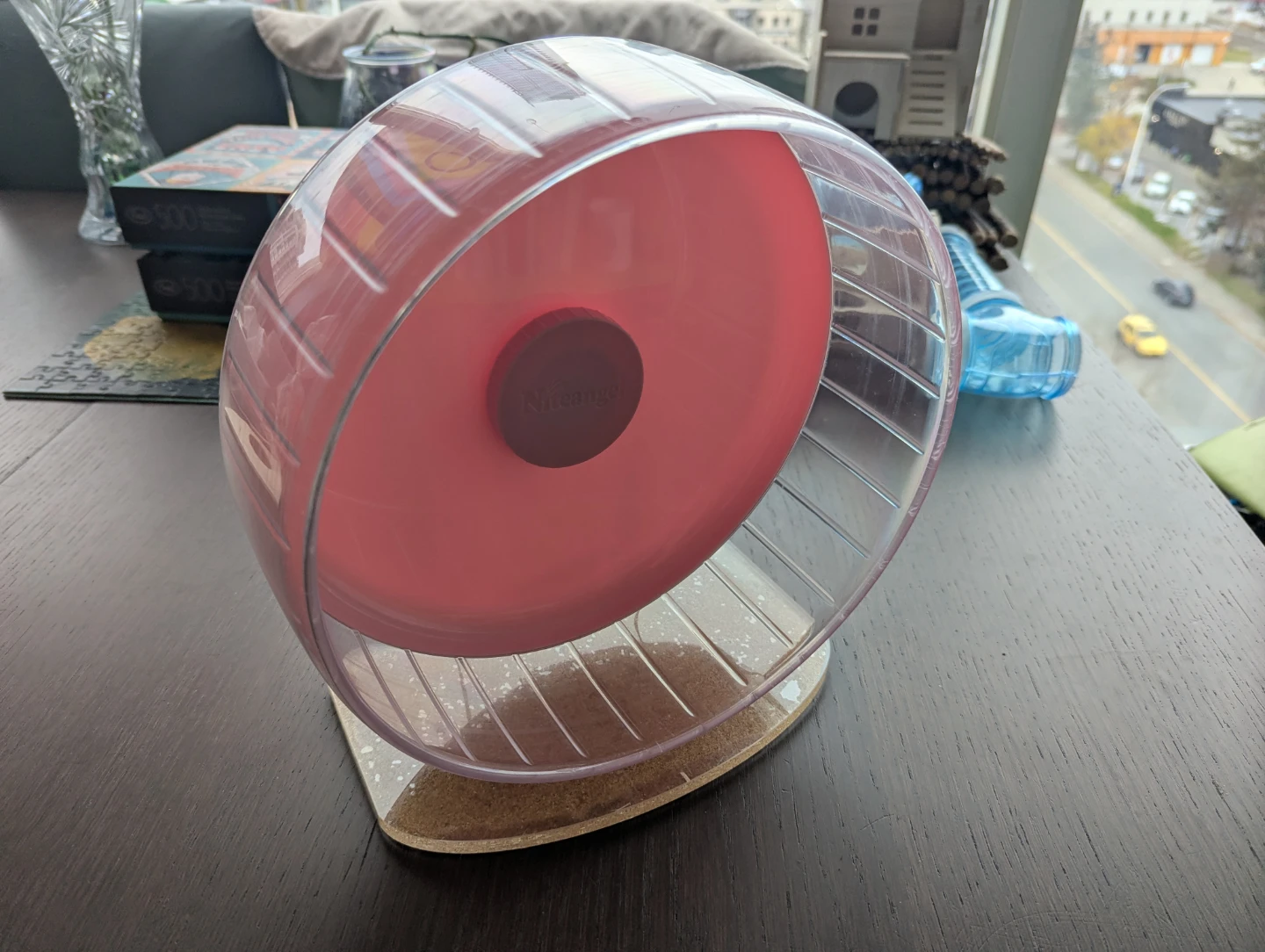 Niteangel Pink Hamster/Gerbil Wheel