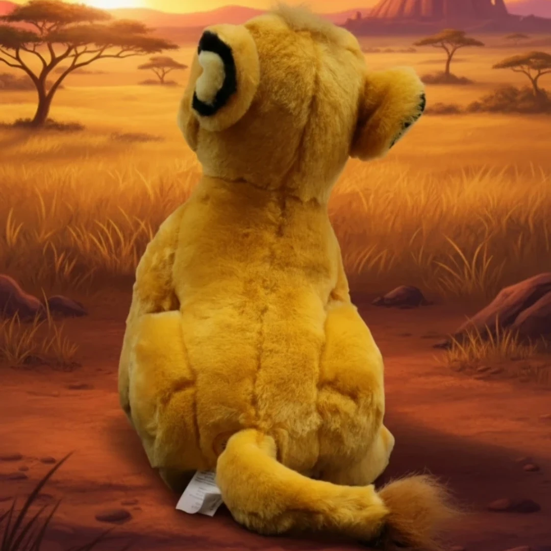 Disney The Lion: Young King Simba Plush Toy