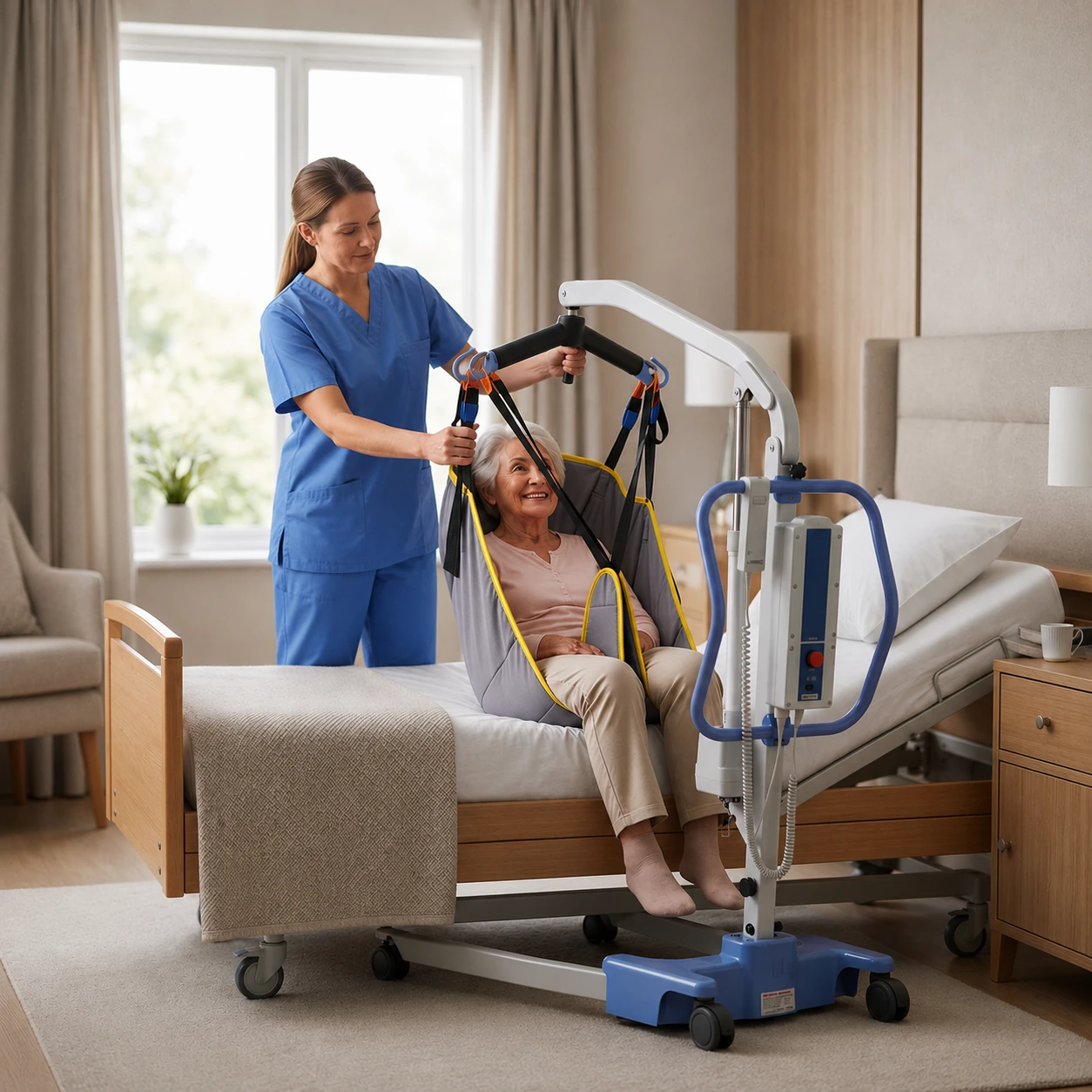 Joerns Hoyer Advance E340 Patient Floor Lift - photo 3