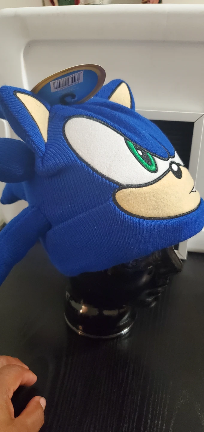 Sonic the Hedgehog Blue Knit Beanie Hat - photo 2