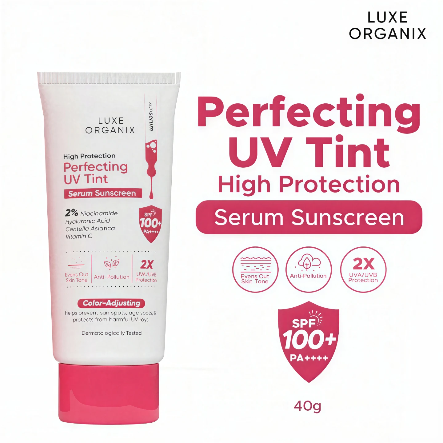 LUXE ORGANIX High Protection Perfecting UV Tint - photo 3