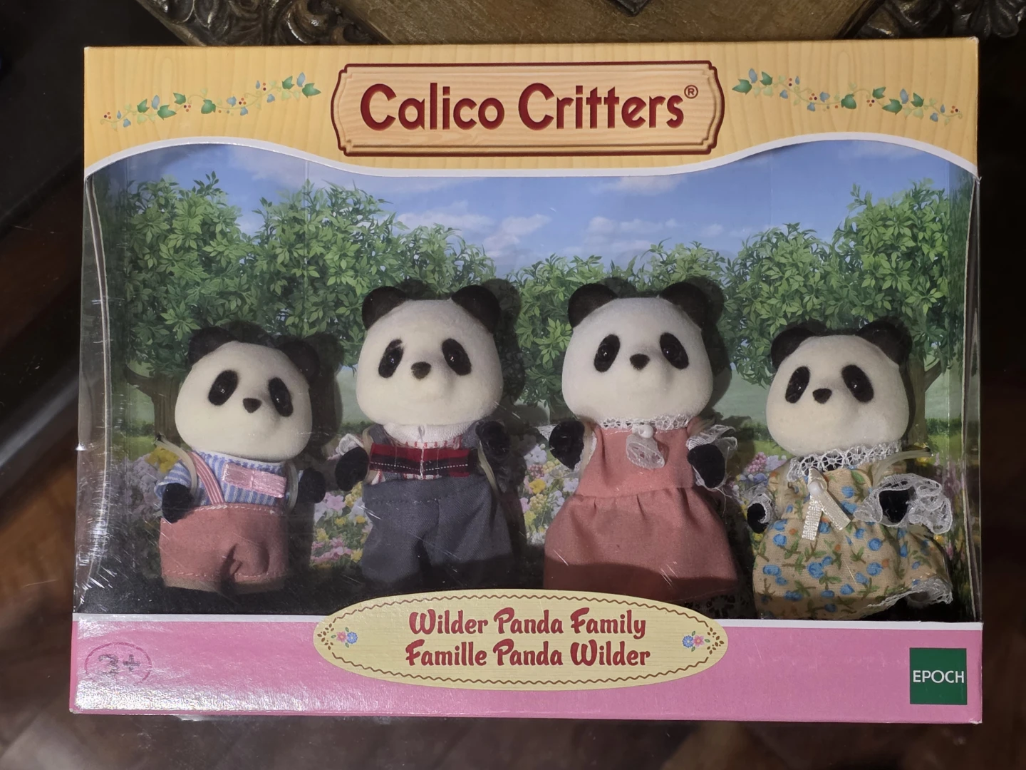 Calico Critters /Sylvanian Families - Wilder Panda Fam