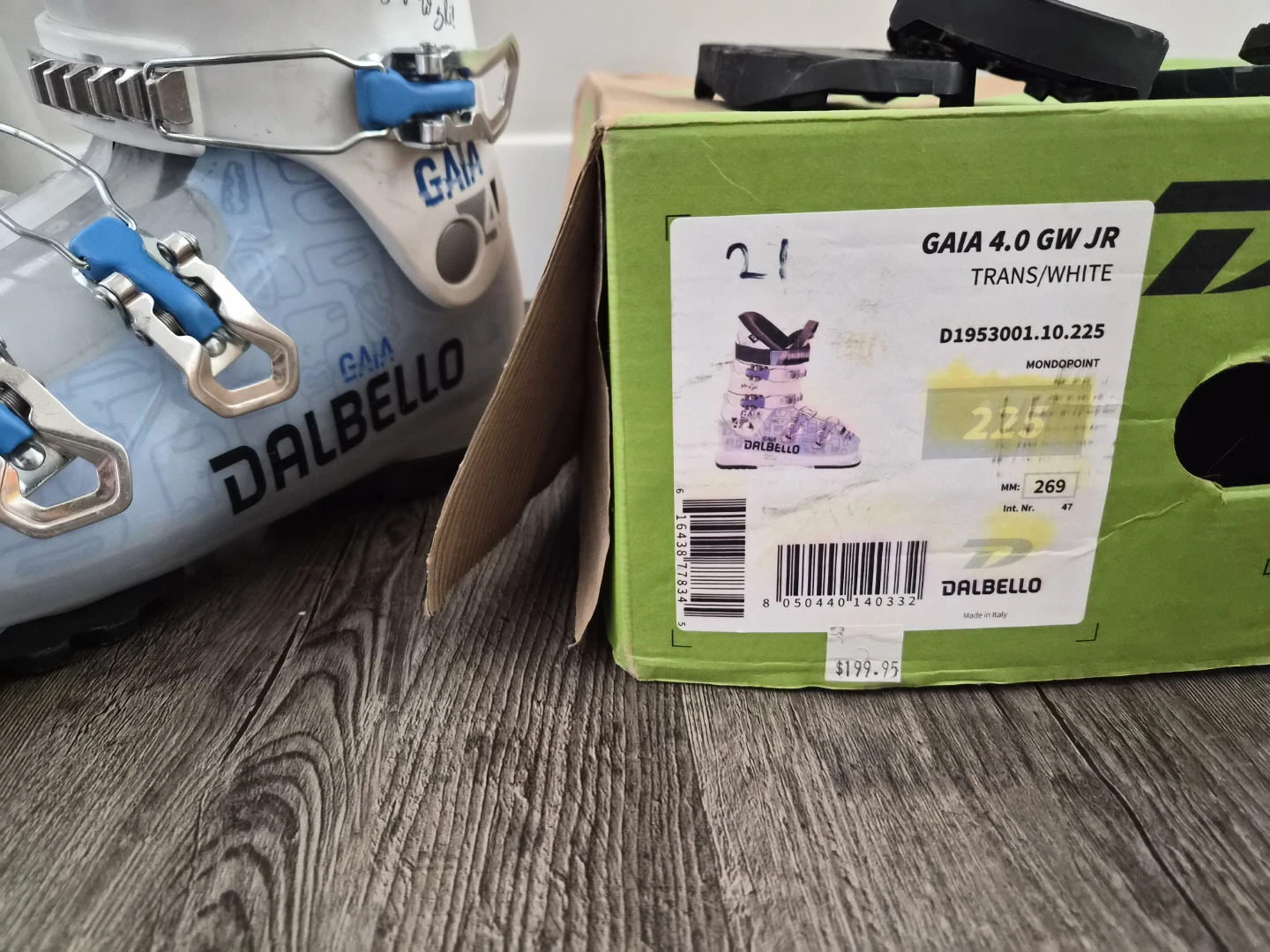 Dalbello Gaia 4.0 GW JR Ski Boots - 22.5 - photo 2