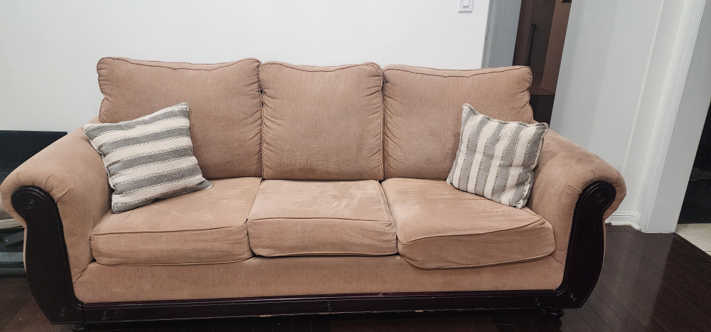 3-Piece Sofa Set with Area Rug - photo 4