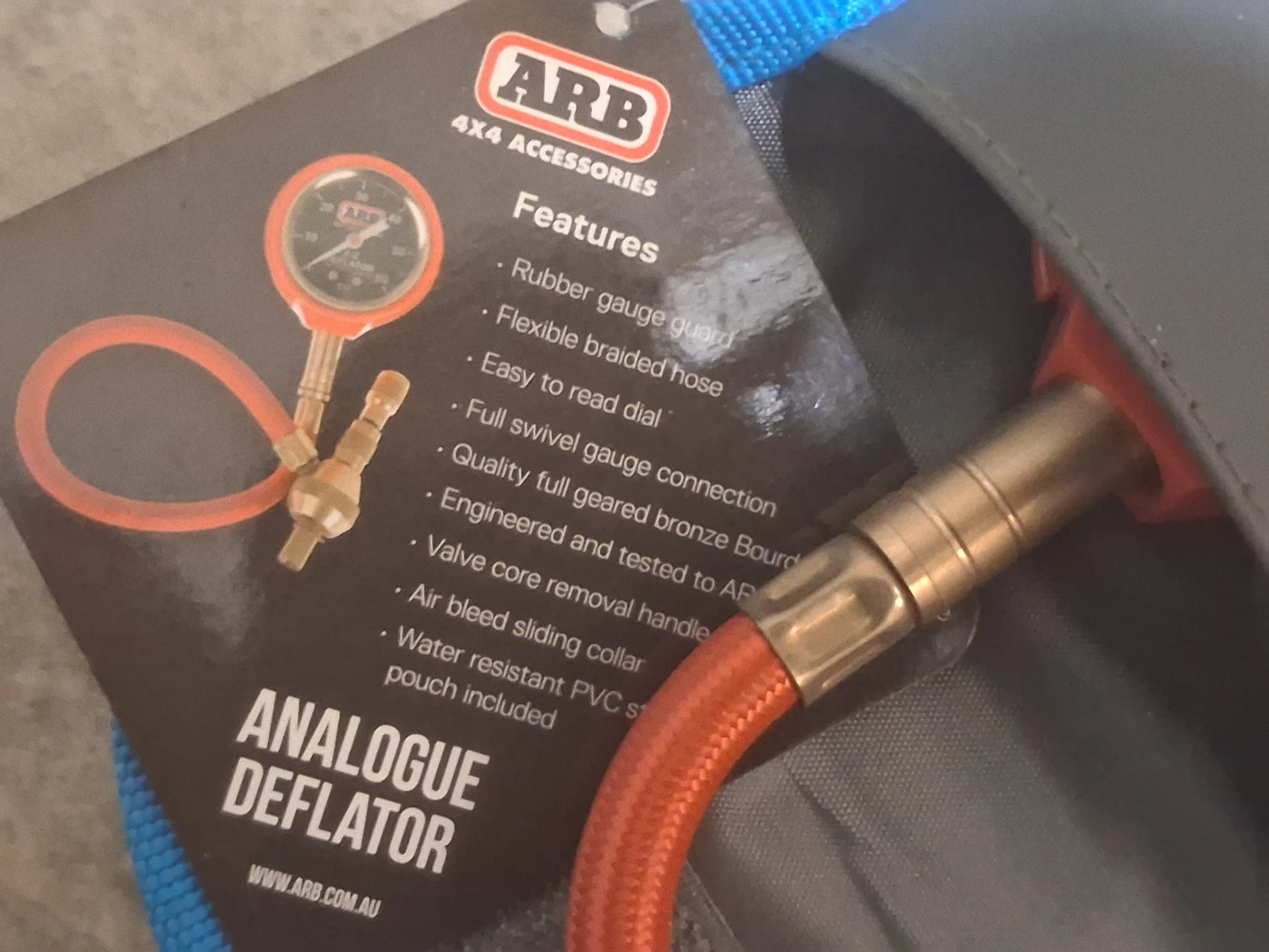 ARB E-Z Deflator and 9pc Radial Tire Repair Kit - photo 4