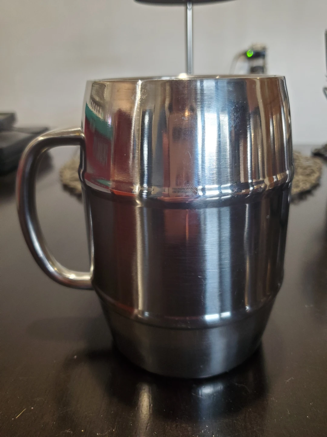 Set of 4 Stainless Steel Barrel Mugs...Never Used - photo 2