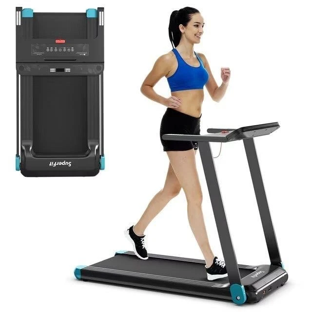 New<> SuperFit Folding Electric Treadmill
