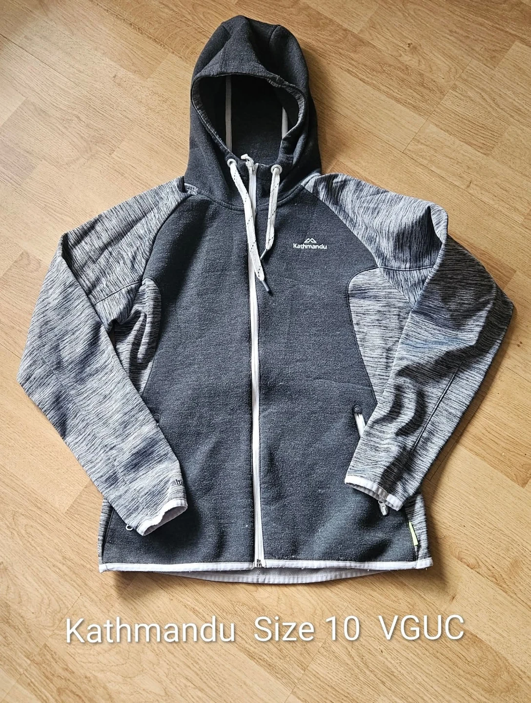 Girls Kathmandu Zip Up Hoodie Size 10
