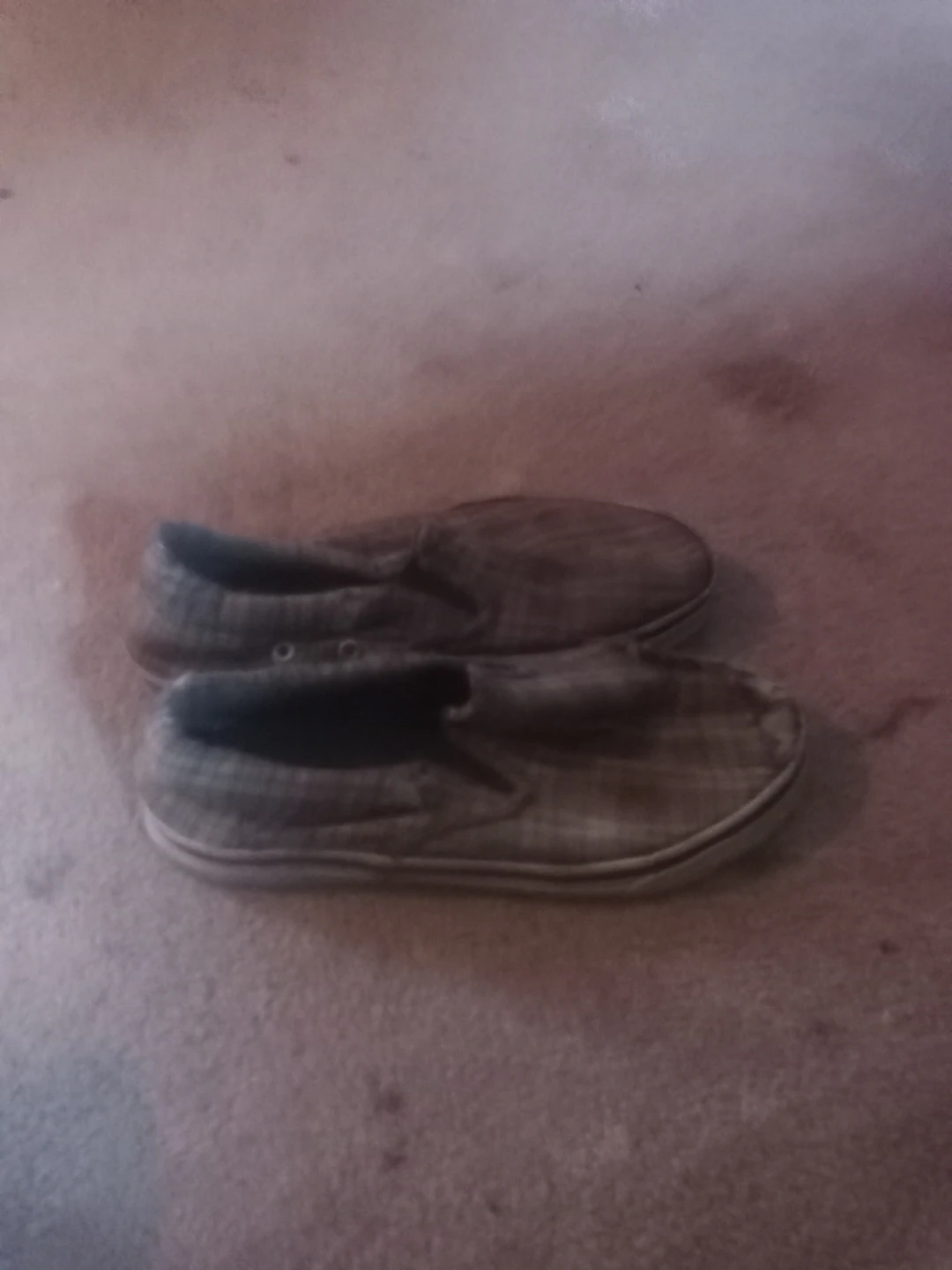 Vans Checkered Slip-On Shoes size 4 kids - photo 2