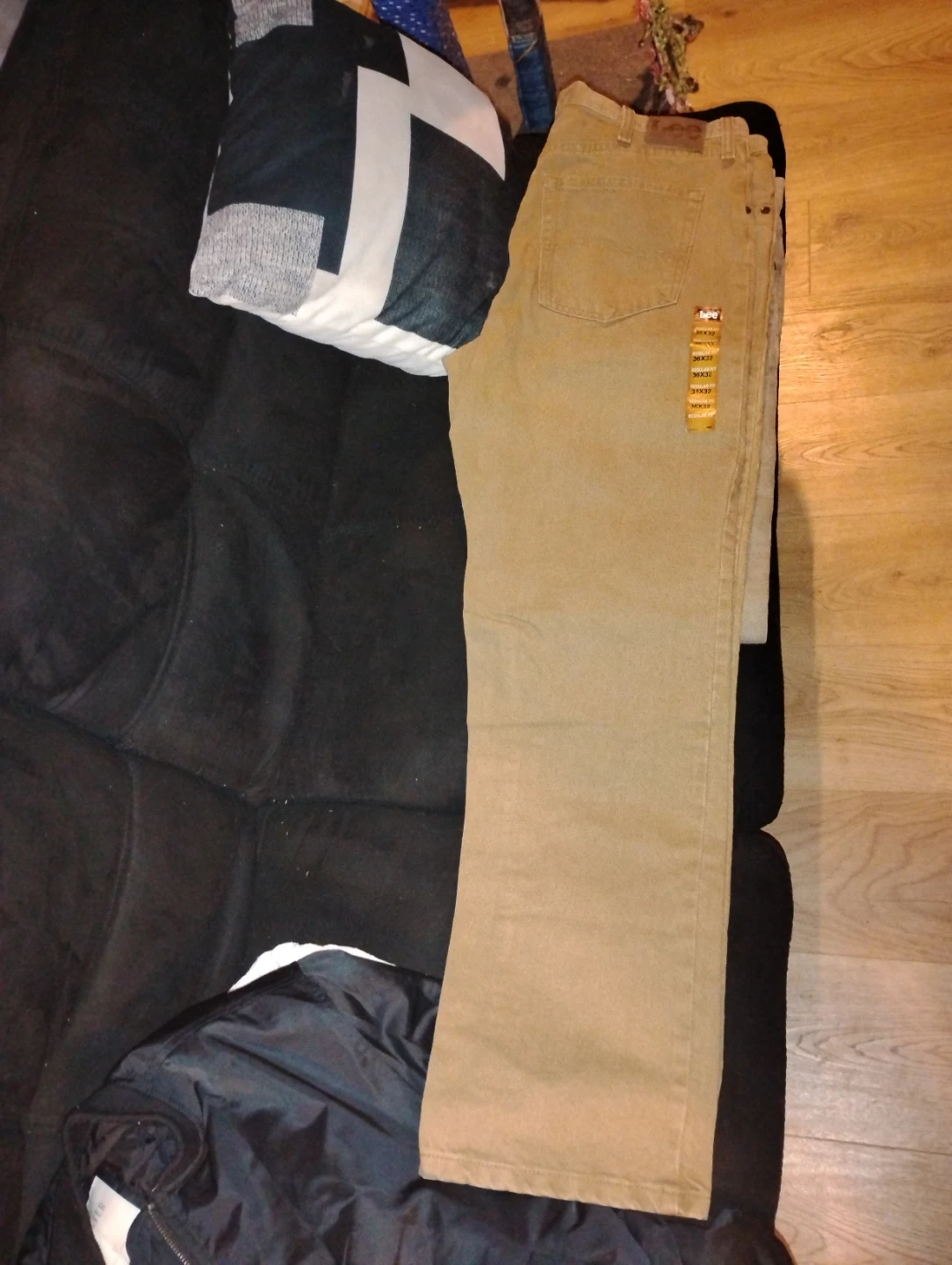 Lee Regular Fit Jeans 36x32 Tan - photo 3