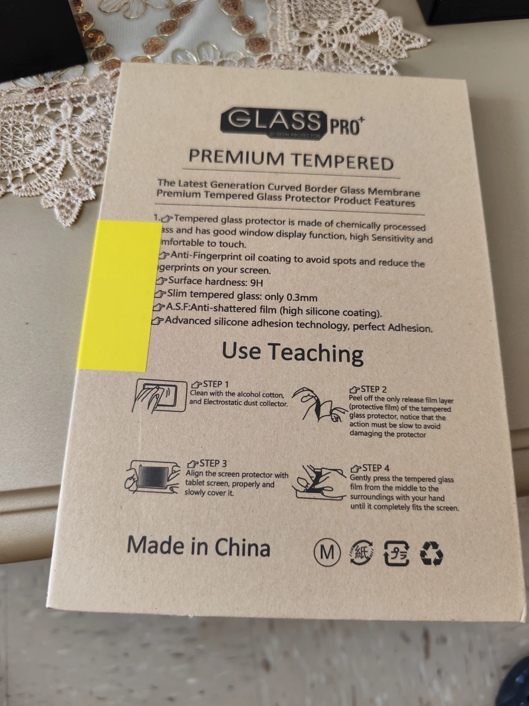 Xunybee Tempered Glass Screen Protector for Fire 7 - photo 2