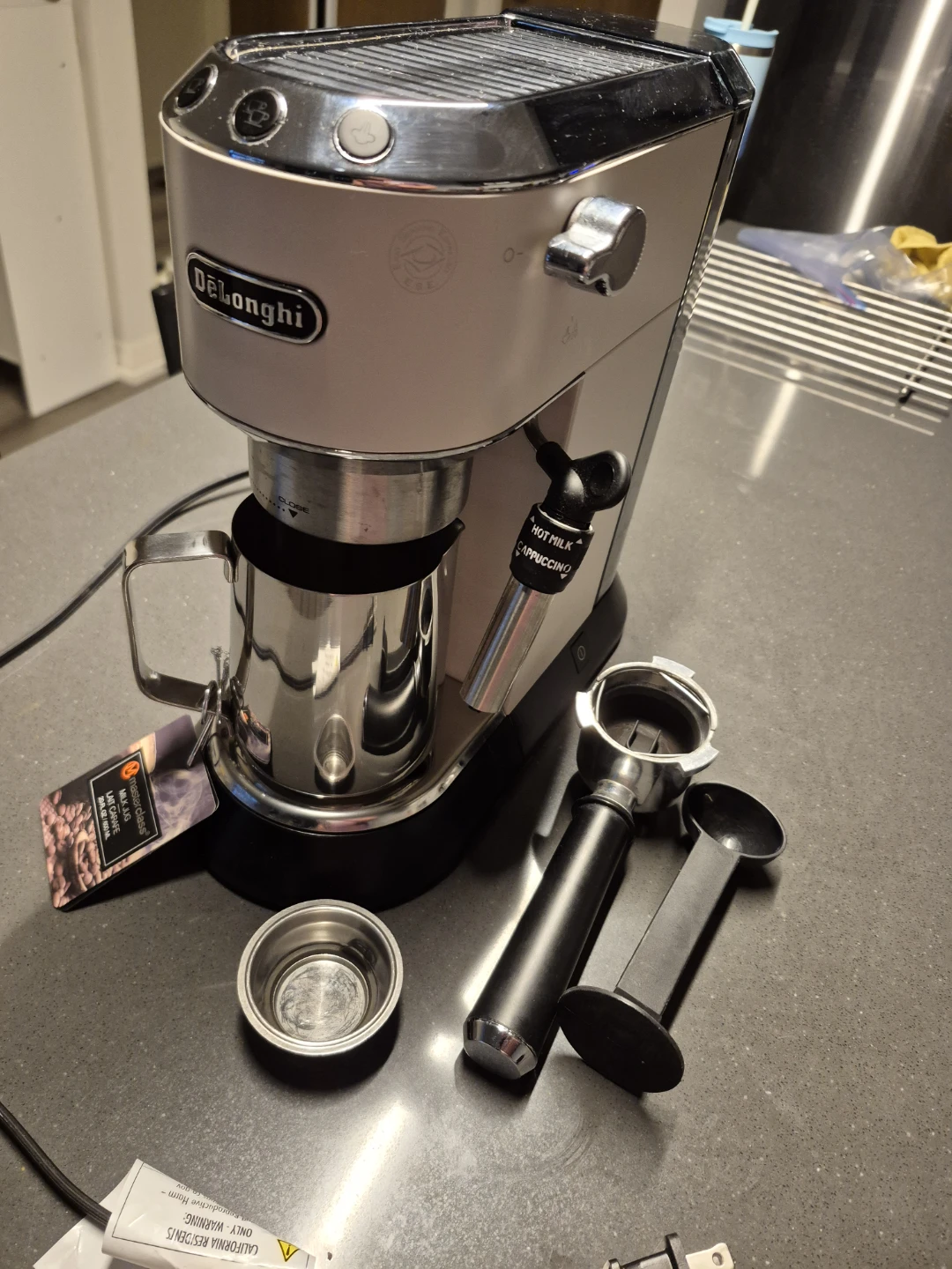 DeLonghi Dedica Espresso Machine - photo 2