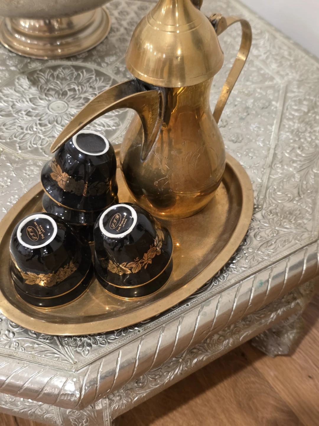 LTR Brass Coffee Set - photo 4