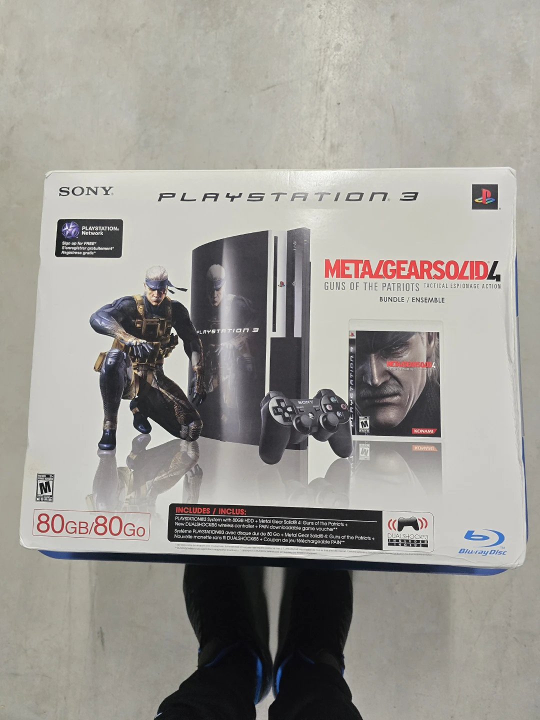 Sony PlayStation 3 Metal Gear Solid 4 Bundle 80GB