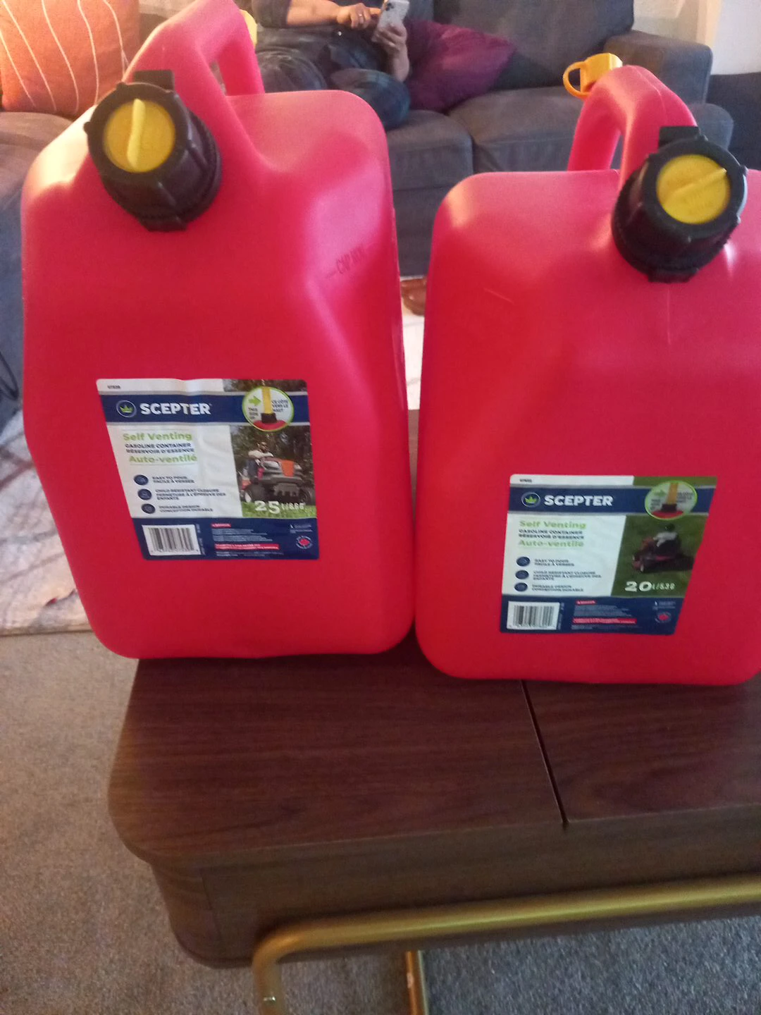 Scepter Gasoline Containers (25L and 20L)