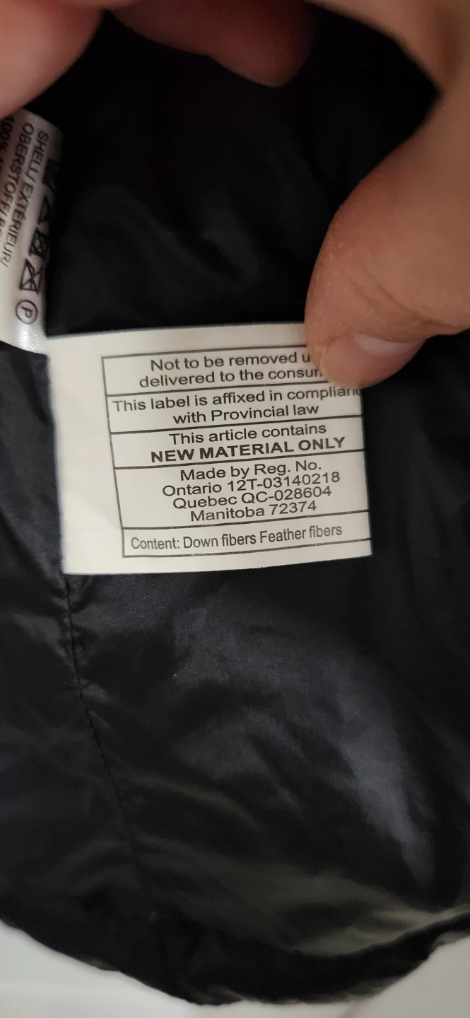 CORE life Black Down Jacket - photo 3