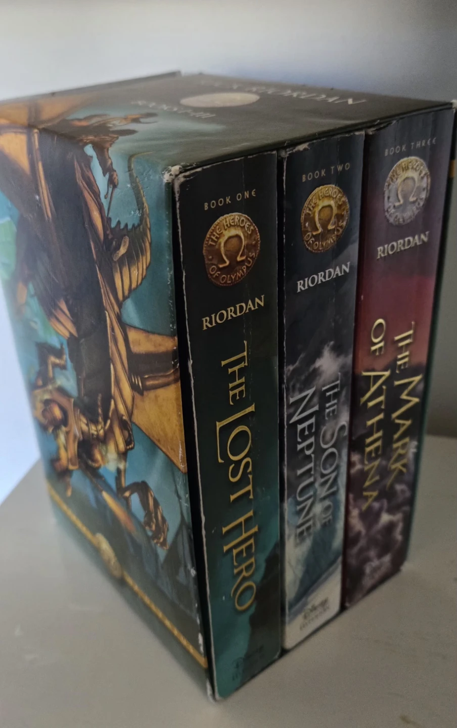 Rick Riordan Heroes of Olympus Books 1-3 Box Set