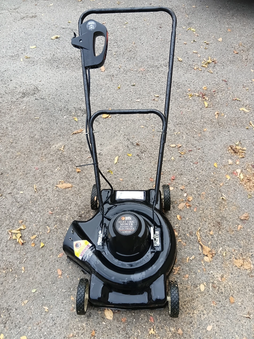 Black & Decker Compact 18" Electric Lawnmower - photo 2