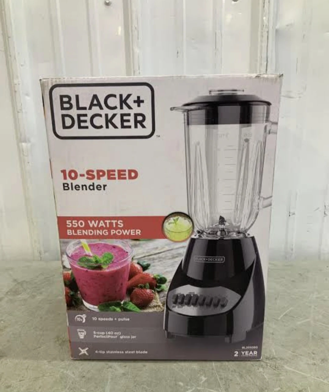 Black+Decker 10-Speed Blender - photo 3