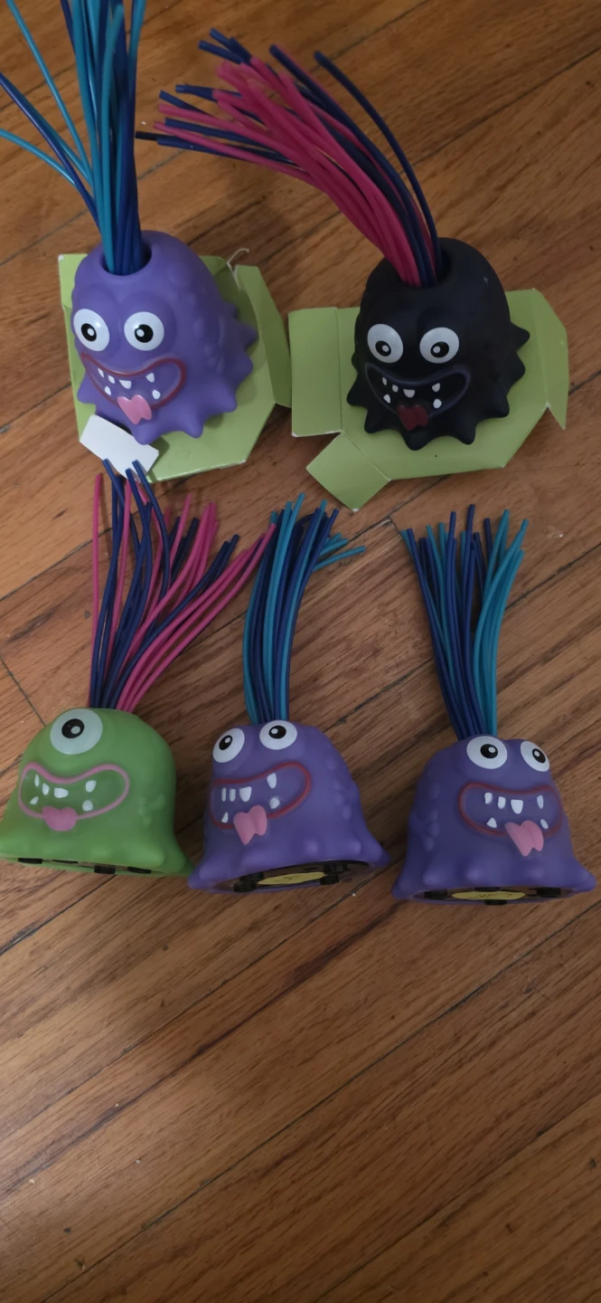 Set of 5 Fun Monster Toys