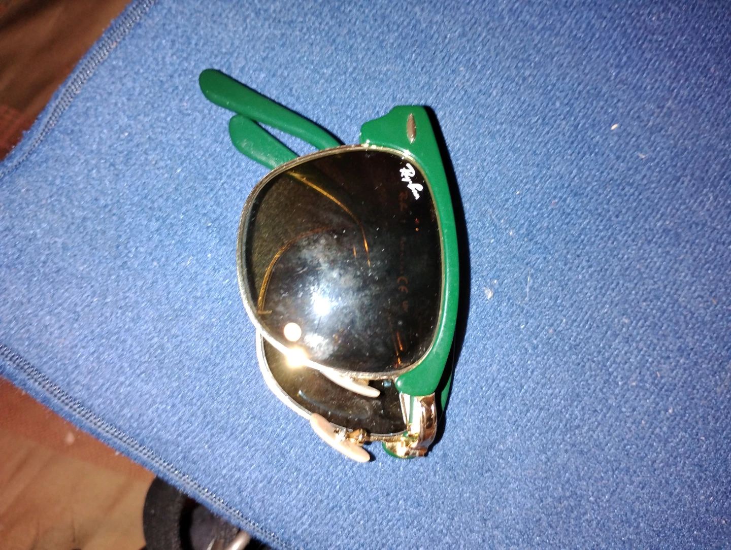 Foldable Ray Ban sunglasses