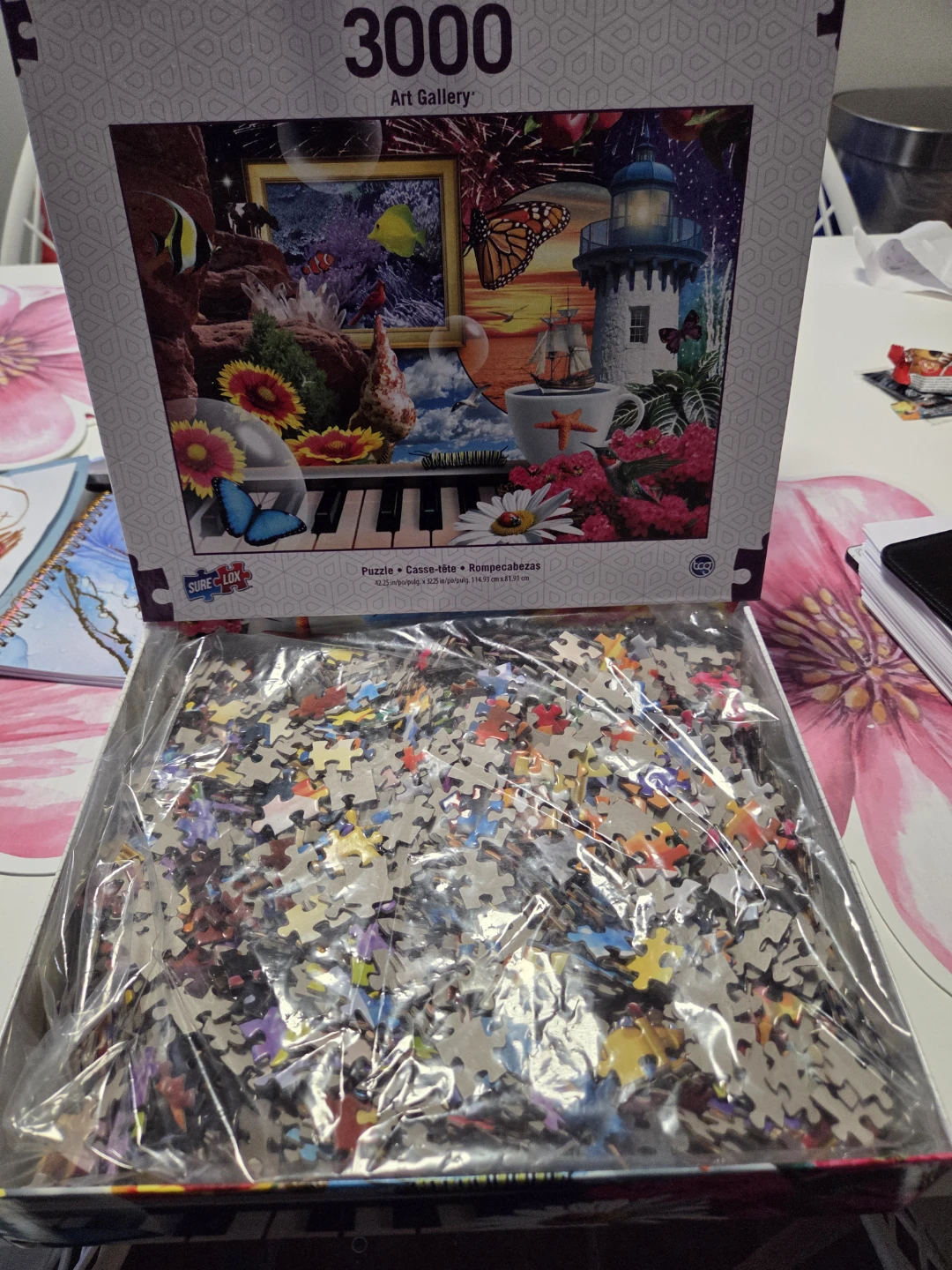 Sure-Lox 3000 Piece Art Gallery Jigsaw Puzzle - photo 2