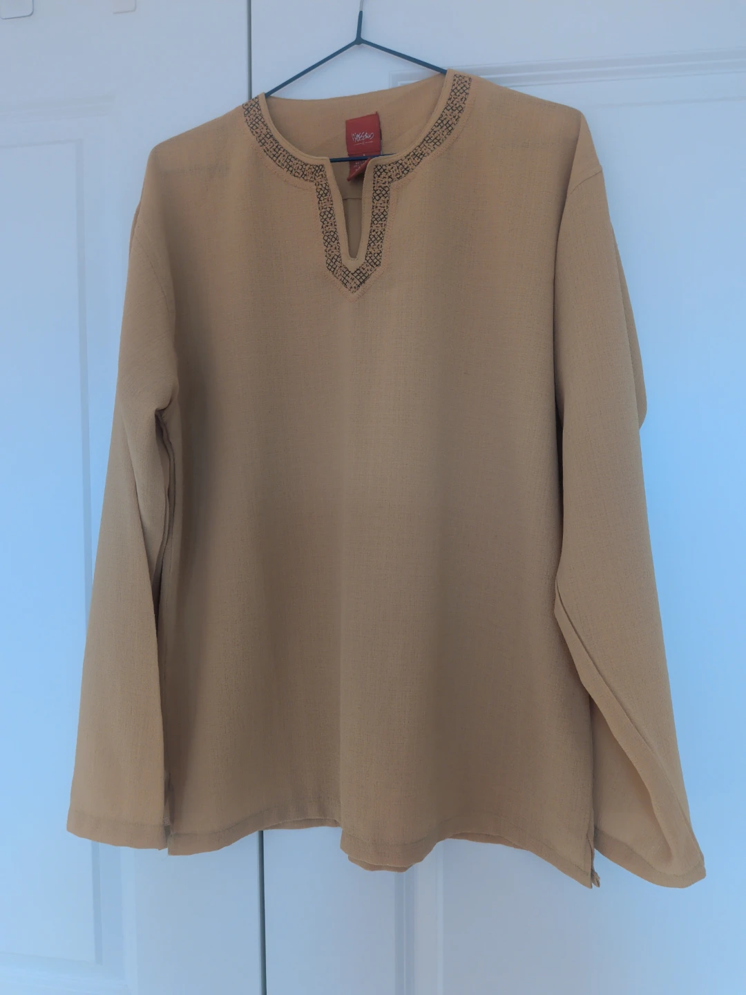 Mossimo mustard Long Sleeve Top/ kurti