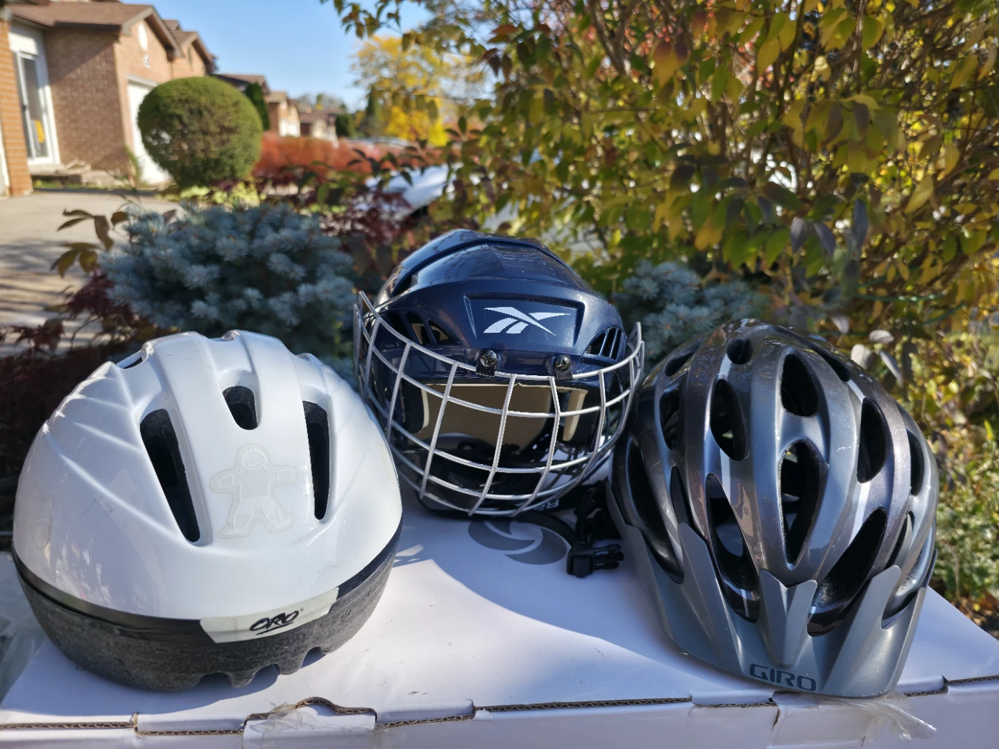 Assorted Helmets: Reebok, Giro, and Oro - photo 2