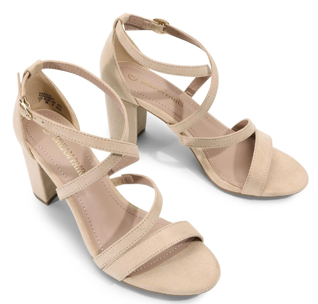 Dream Pairs Madison Block Heel Sandals