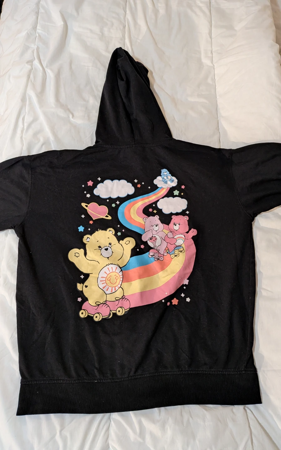 Care Bears Graphic Zip-Up Hoodie