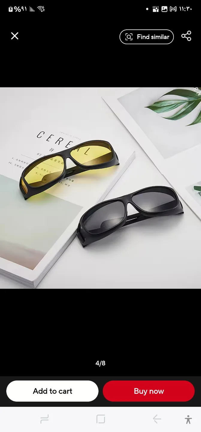 Night Driving Glasses Anti-Glare Polarized HD Night Vision thumbnail