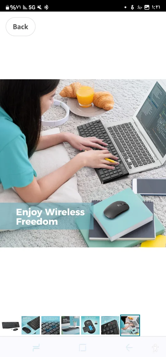 Wireless Keyboard and Mouse Set thumbnail