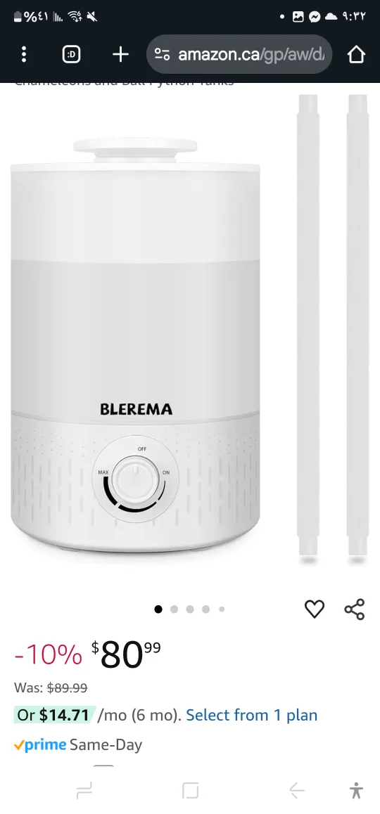 White Air Humidifier thumbnail