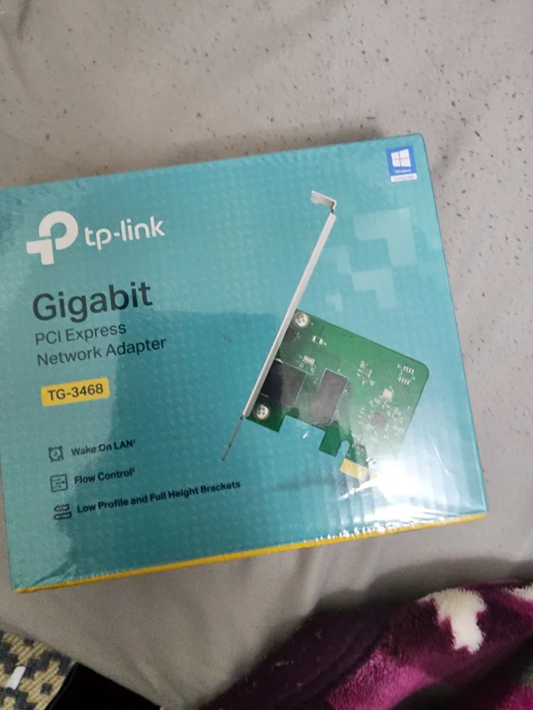 TP-Link Gigabit PCI Express Network Adapter TG-3468 thumbnail