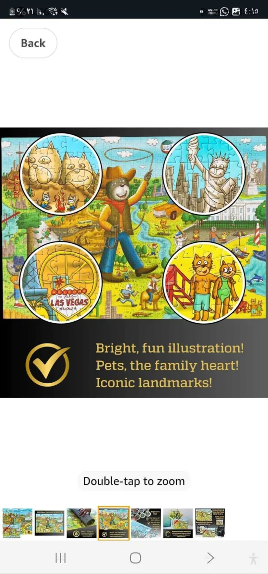 Gerjato 1000 Piece Jigsaw Puzzle - buy two get a free thumbnail