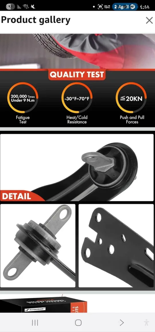 Hyperboom Suspension Control Arm thumbnail