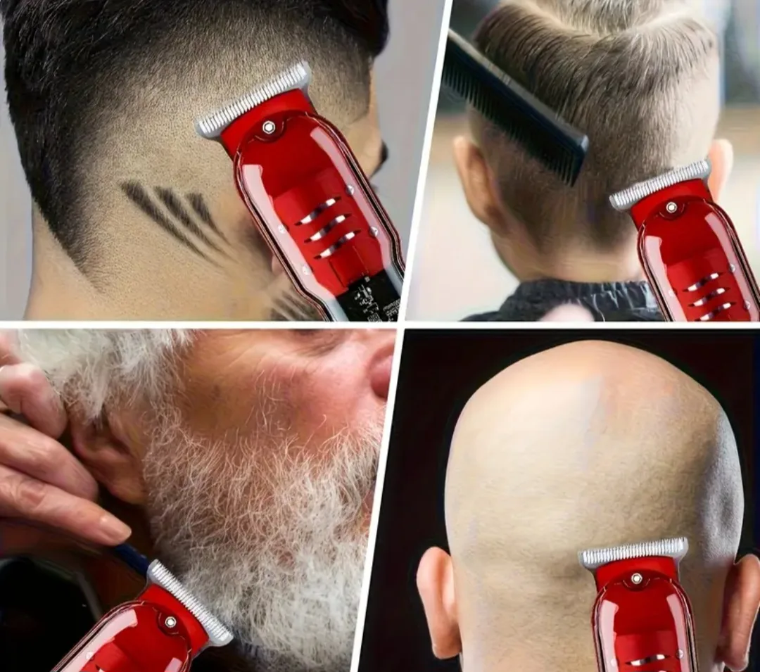 Hair Clipper Professional Cordless Trimmer image indicator(5)