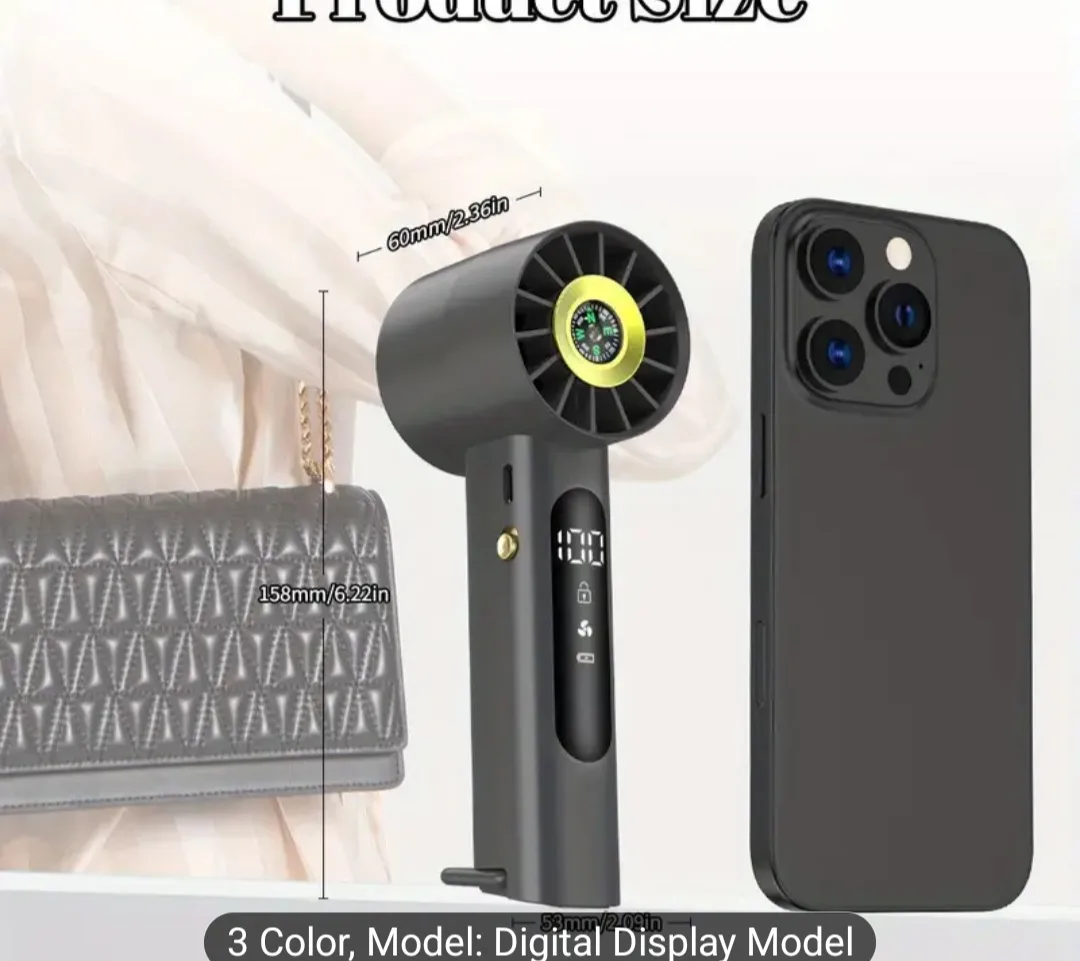 Portable Turbo Fan - Digital Display Model image indicator(3)