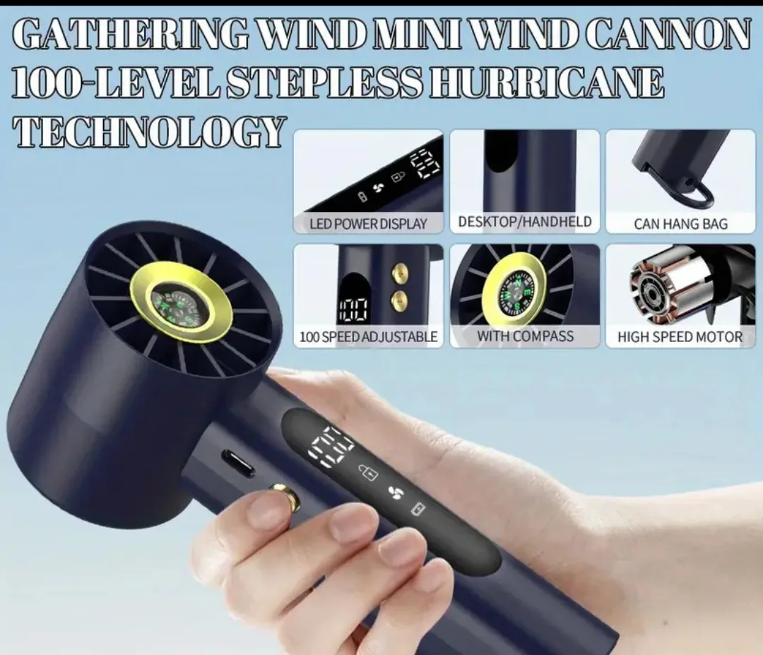 Portable Turbo Fan - Digital Display Model image indicator(8)