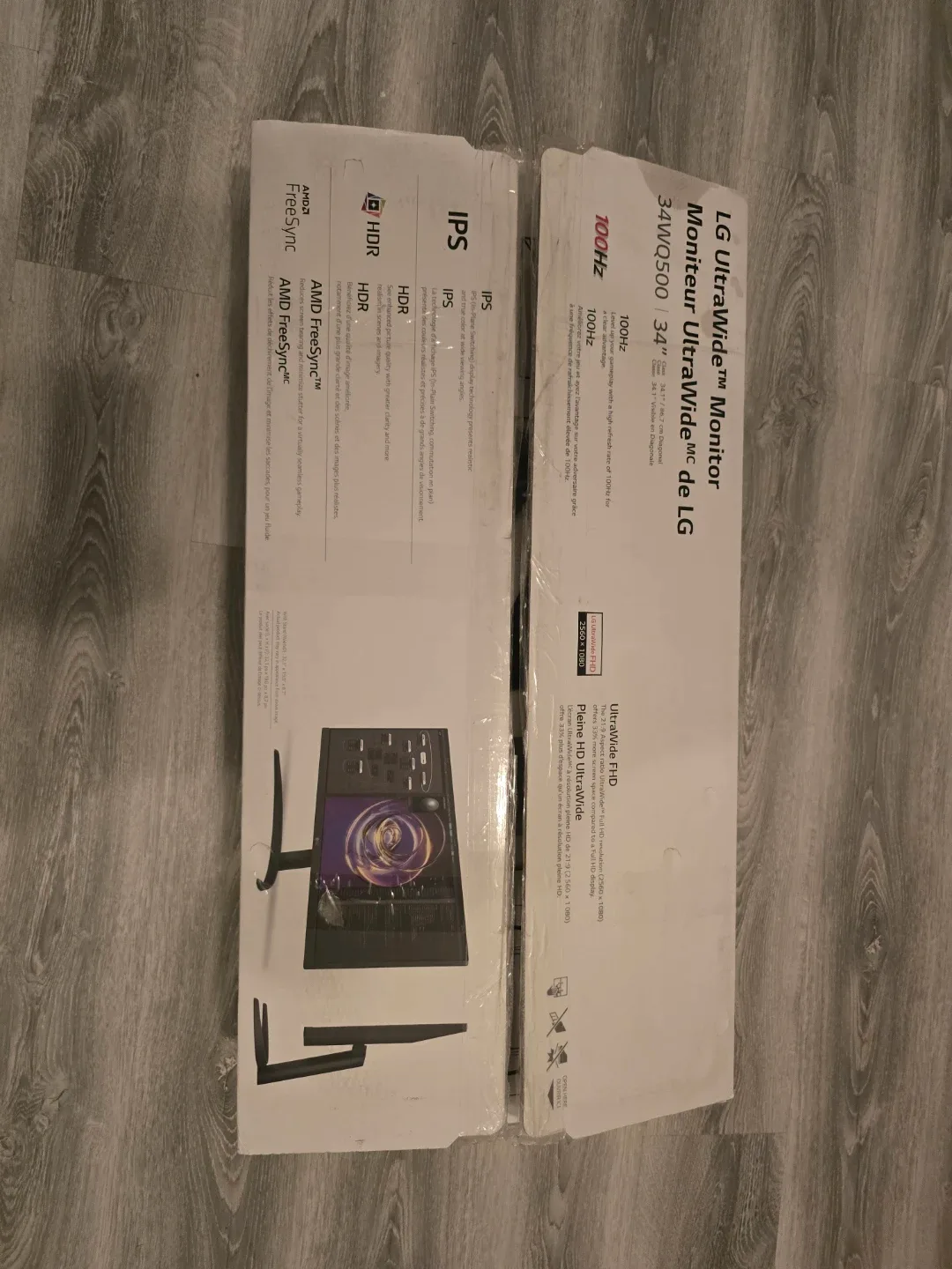 LG 34WQ500-B 34" UltraWide Monitor - Like New! image indicator(2)