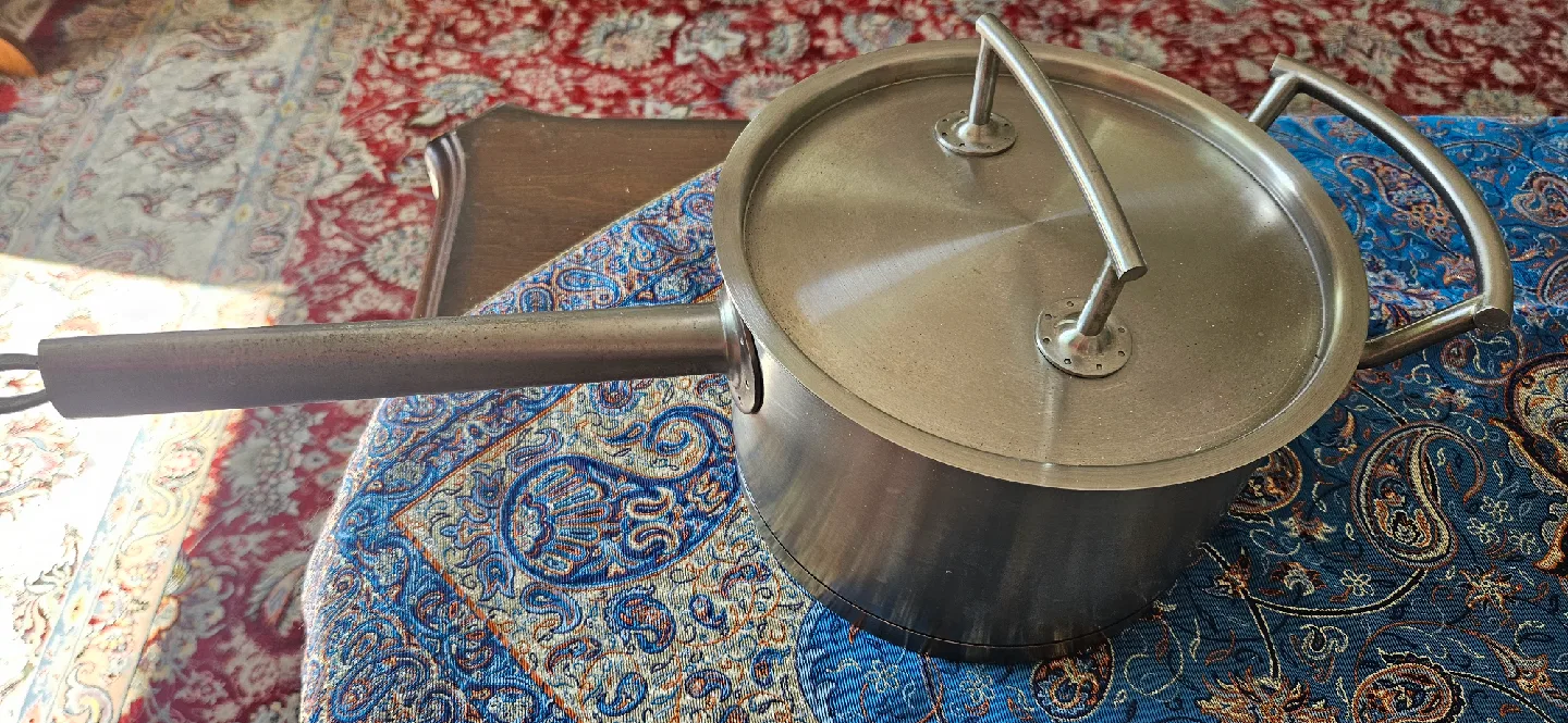 Stainless Steel Pot with Lid image indicator(2)